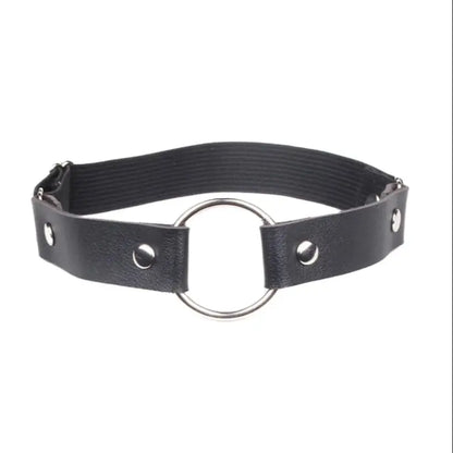 Sexy Elastic Heart Harness Garter Belt – Fashion Goth Bondage Leather Thigh Lingerie for Stockings