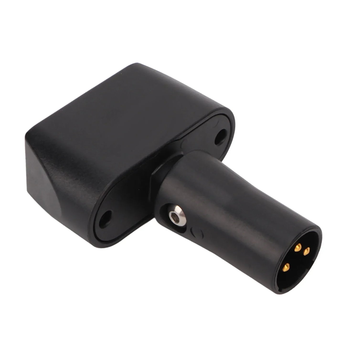 Electric Wheelchair LED Light — Adjustable Angle High-Brightness 3-Pin XLR Headlight with Controller for Night Use