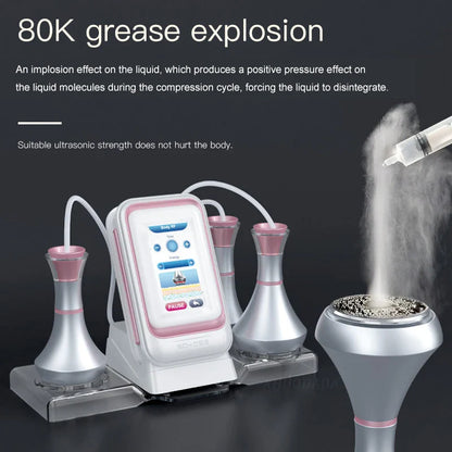 5-in-1 Ultrasonic Cavitation Body Slimming Machine — 80K Multi-Polar Skin Lift & Anti-Wrinkle