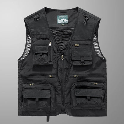 2024 Men’s Versatile Vest — Fashionable Spring, Summer & Autumn Trendy Jeep Style Casual Wear