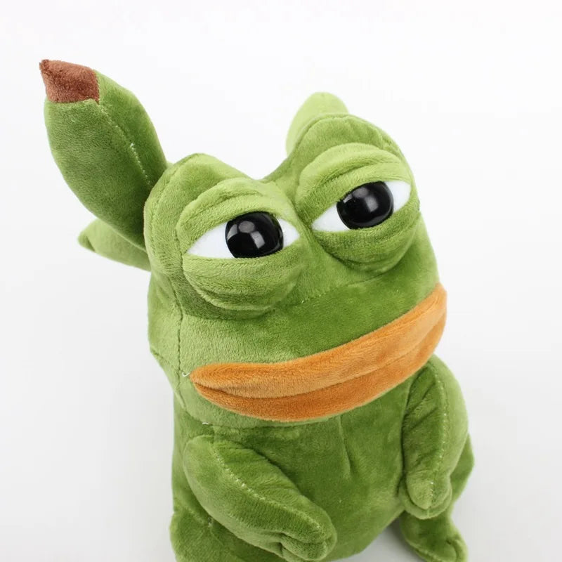 23cm Pikachu & Sad Frog Plush Toy – Kawaii Pokémon Cosplay Pillow Gift