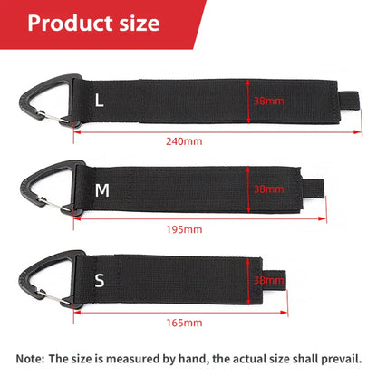 Nylon Cord Organizer Straps with Triangle Buckle – Heavy-Duty Cable & Hose Management Holder