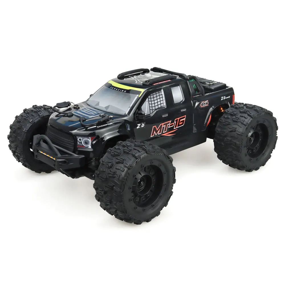 ZD Racing MT-16 1/16 RC Monster Truck – Brushless 3S 80km/h, 2.4G 4WD Off-Road RC Car, Remote Control Truck Toys