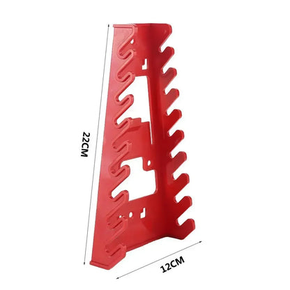 Plastic Wrench Organizer Tray – Tool Rack Holder for Spanners, Sockets & Standard Wrench Storage