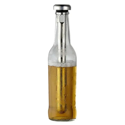 Stainless Steel Beer Chiller Stick 1pc - Portable Beverage Cooler for Ice-Cold Drinks, Ideal Party and Kitchen Tool