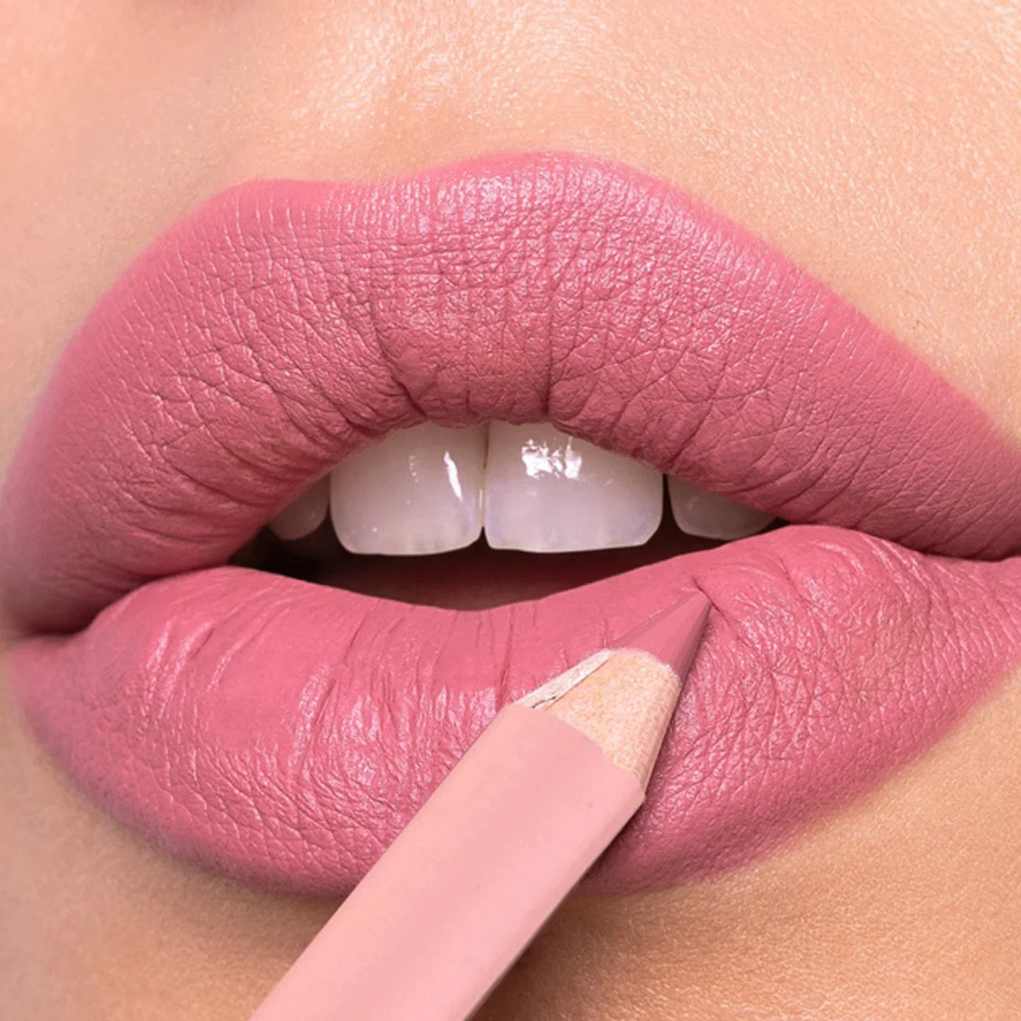 12-Color Matte Lipliner Pencil – Waterproof, Plumping Lip Liner for Natural Nude & Pink Shades | Professional Lip Contour Makeup