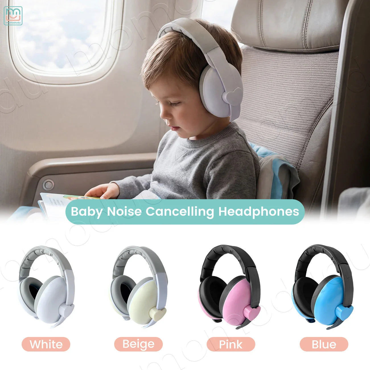 Baby Noise Cancelling Headphones – Ear Protection Earmuffs for Infants 3 Months to 3 Years