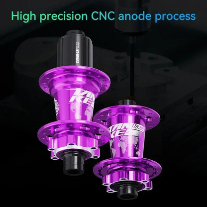 TANKE 120 Click MTB Hub – 6-Bearing Front & Rear Bicycle Hub for 7-12 Speed, 28/32/36 Holes, Disc Brake