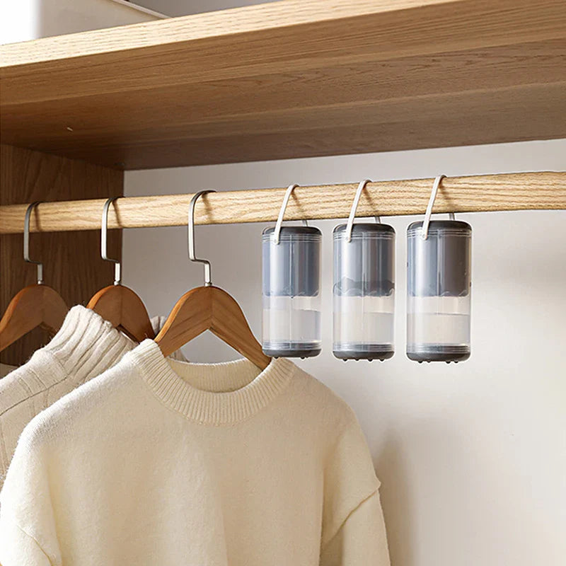 Hanging Dehumidifier Box — Moisture Absorber & Desiccant for Wardrobe, Closet & Home Humidity Control