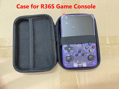 Hard Storage Bag for R36S, GB300, M17 Game Console – Portable Protective Case for Miyoo Mini Plus, RG35XX Plus, Game Accessories