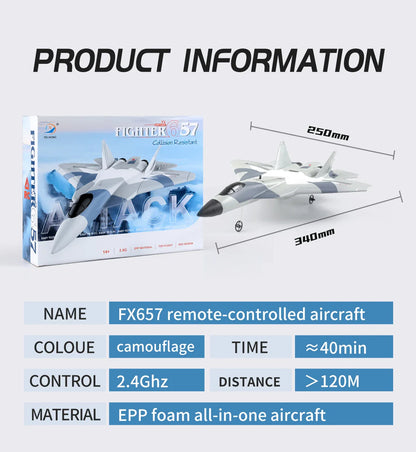 RC SU-35 Foam Fighter Jet – 2.4G Remote Control Glider Airplane Toy for Kids & Boys