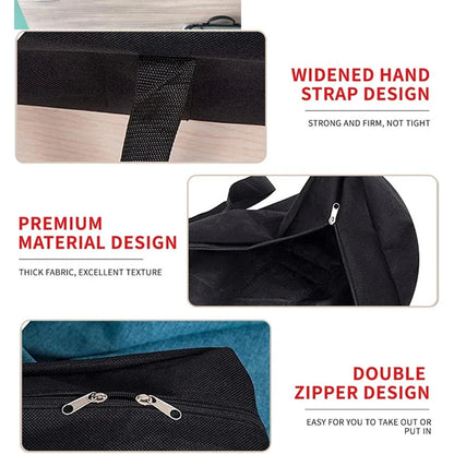 Outdoor Camping Storage Bag - Canvas Tent Pole Organizer Pouch for Travel, Picnic & Hiking Gear