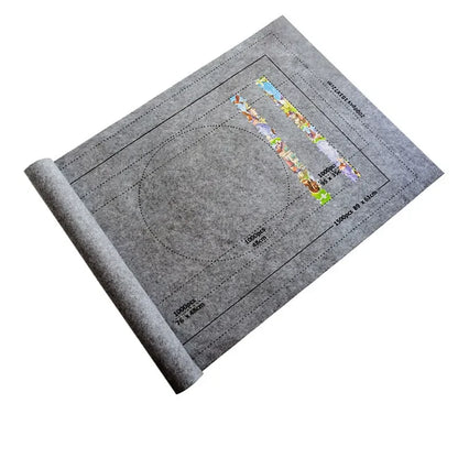 Puzzles Pad Roll-Up Felt Mat – Portable Playmat for Up to 1500-Piece Jigsaw Puzzle (Mat Only)