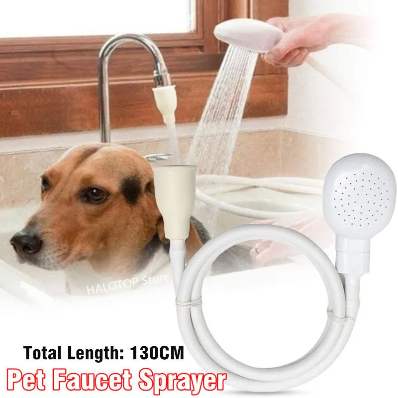 Multifunctional Faucet Shower Sprinkler - Extendable Sink Hose with Drain Filter for Bathroom, Pet Bathing, and Cleaning
