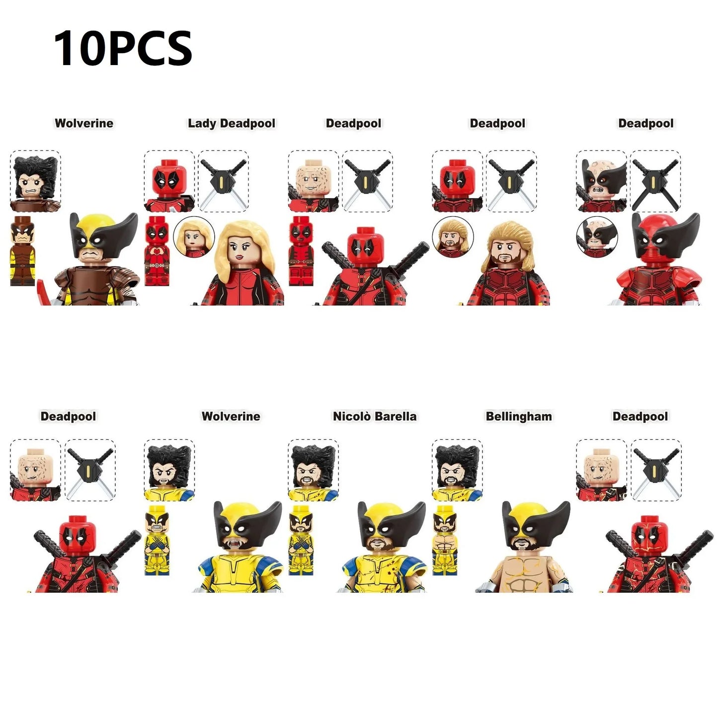 GH0592 Blade Mini Action Figure — Building Block Toy for Kids