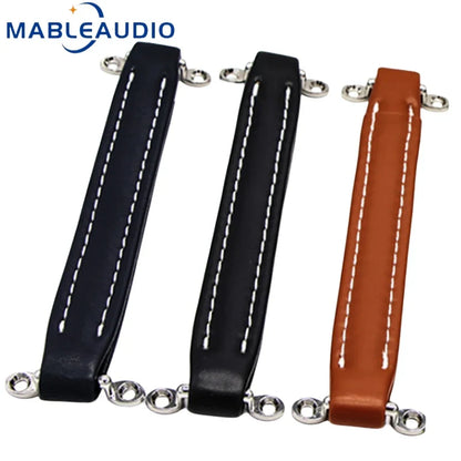 Guitar Amplifier Speaker Handle – Durable Leather Cabinet Carry Handle with Screws, Universal Replacement in Multiple Colors