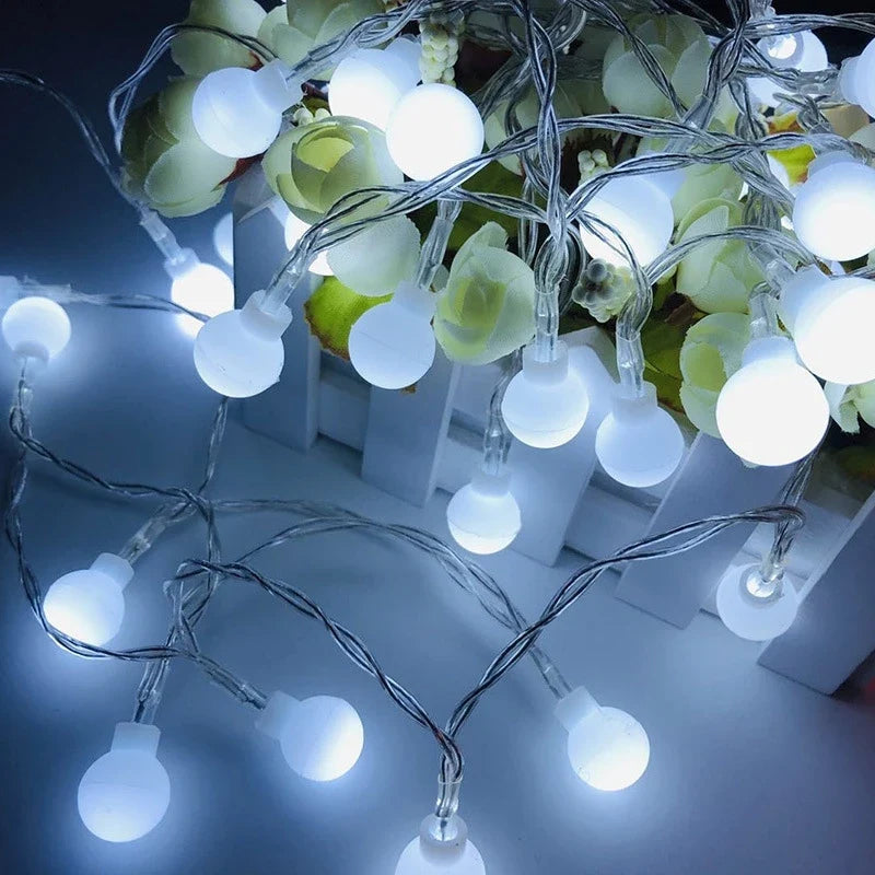 USB/Battery LED String Lights - 10M Outdoor Fairy Garland Lights for Weddings, Gardens & Christmas Decor