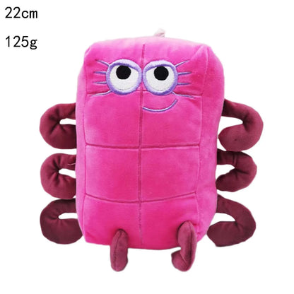 14–30cm Numbers Plush Toy Set – Cartoon Educational Stuffed Dolls for Kids & Baby Gifts