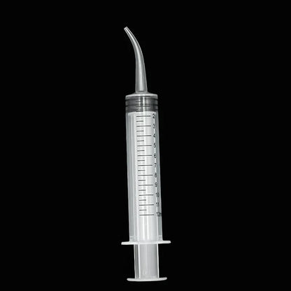 Elbow Syringe Bird Feeding Tool - 12ml Needleless Plastic Medicine Feeder for Pigeon Chick Hand Feeding