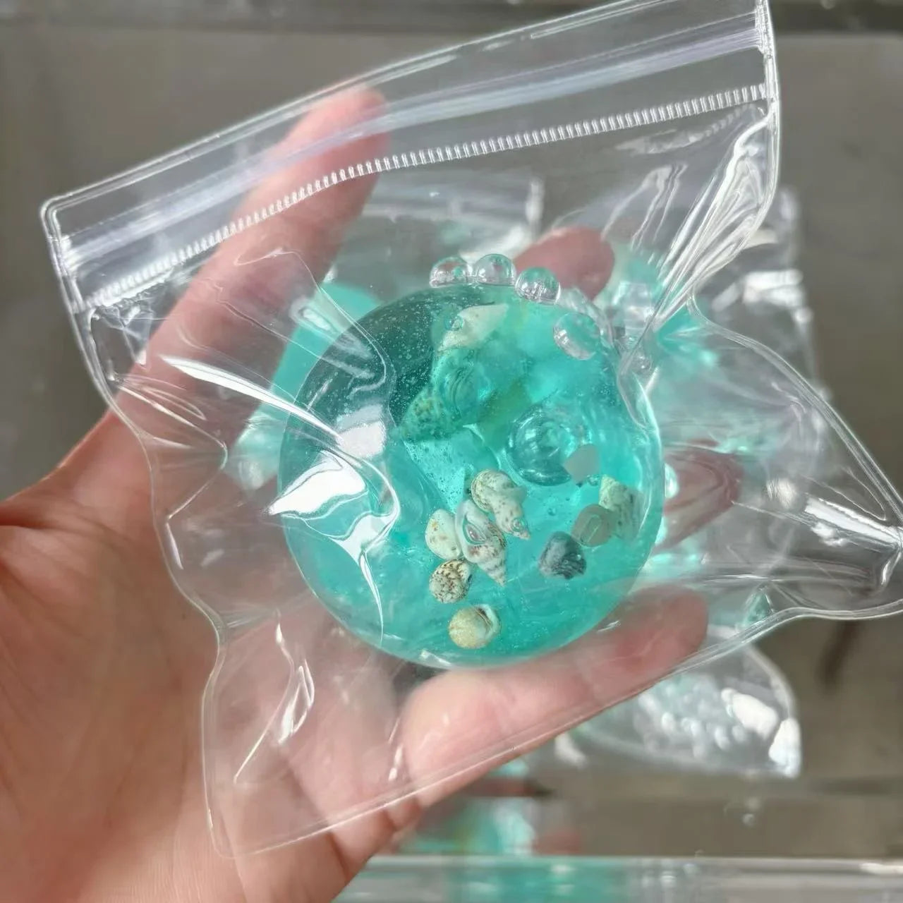 Adult Ocean Squishy Stress Balls – Sensory Fidget Toys for Anxiety & Autism Relief, Maltose Water Ball Bulk Gift