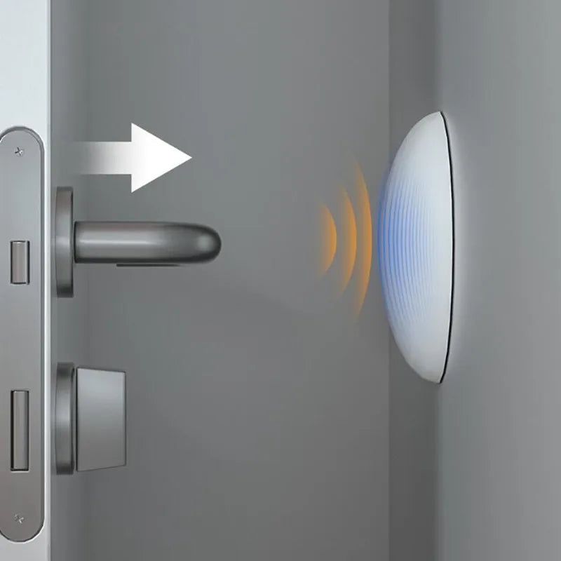 Silicone Door Stopper Handle - Self-Adhesive, Mute, Anti-Shock Protection - Home Improvement Wall Protector for Porte