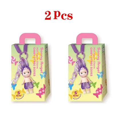 S Angel Little Angel Doll – Candy House Series Blind Box Keychain Pendant, Handmade Gift