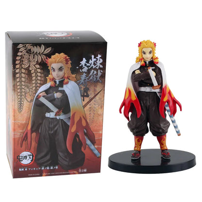 Anime Demon Slayer Kimetsu no Yaiba Figures – Kamado Tanjirou, Agatsuma Zenitsu & Nezuko PVC Action Models