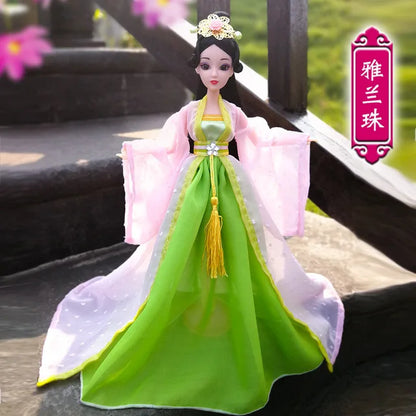 Ancient Dress Imperial Concubine Doll – Jointed Princess Fairy Suit with Clothes