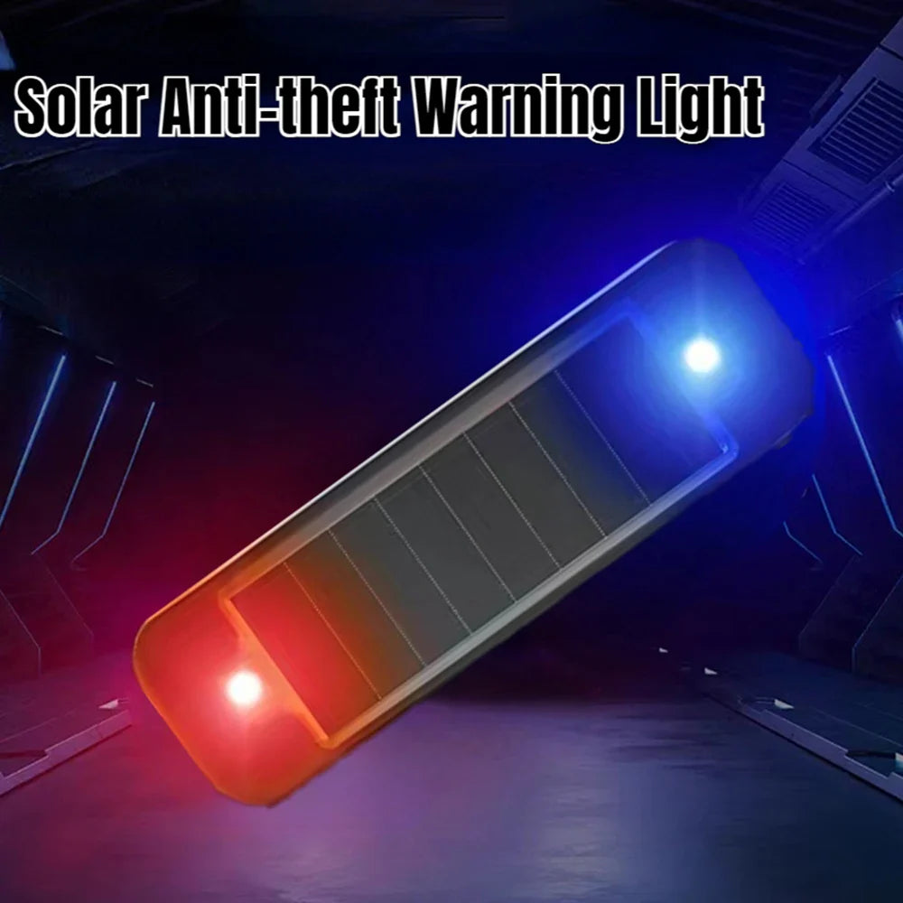 Solar Warning Light for Car Rear Collision Prevention - Free-Breathing LED Tail Flashing Light for Motorcycles, Electric Vehicles, and Bicycles