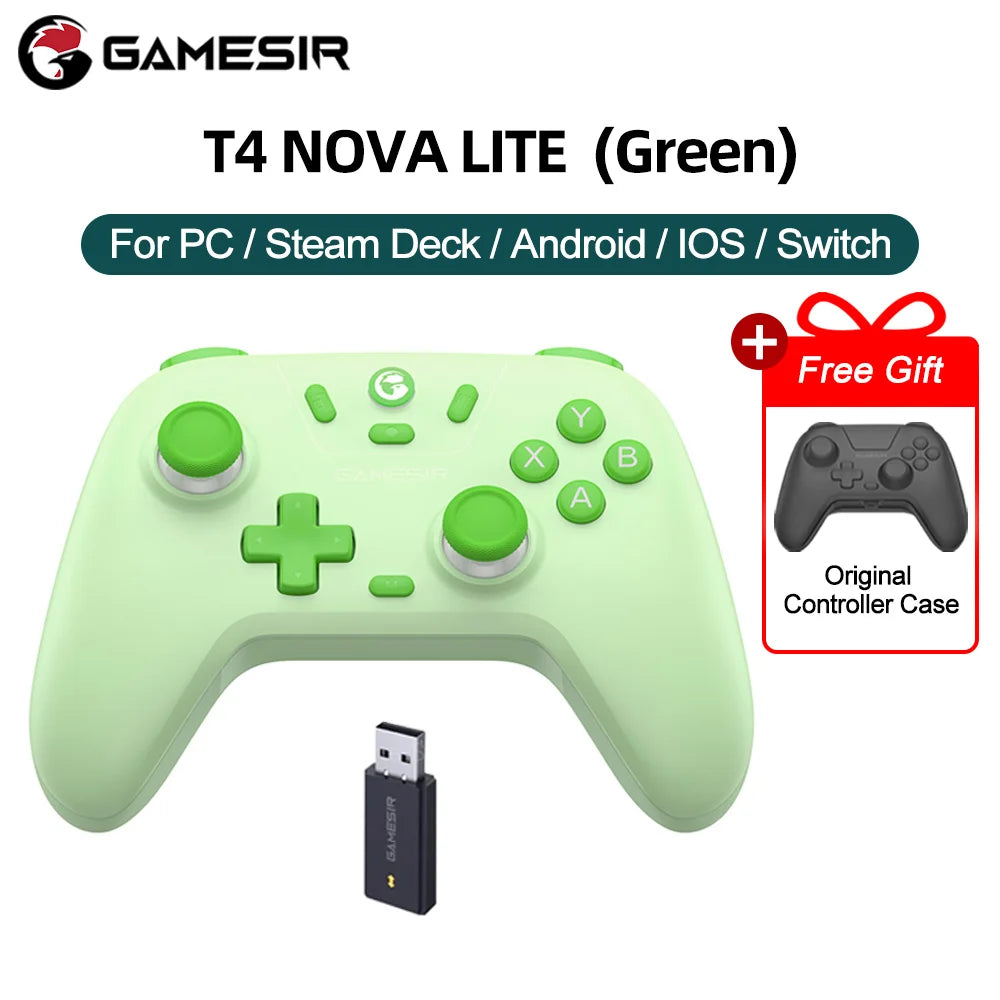 Gamesir Nova Lite Bluetooth Gamepad Controller | PC, Switch, Android, iOS with Hall Effect Joystick