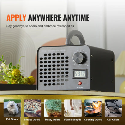 Ozone Generator – 12000/24000/36000mg/h High-Capacity Commercial & Industrial Odor Remover