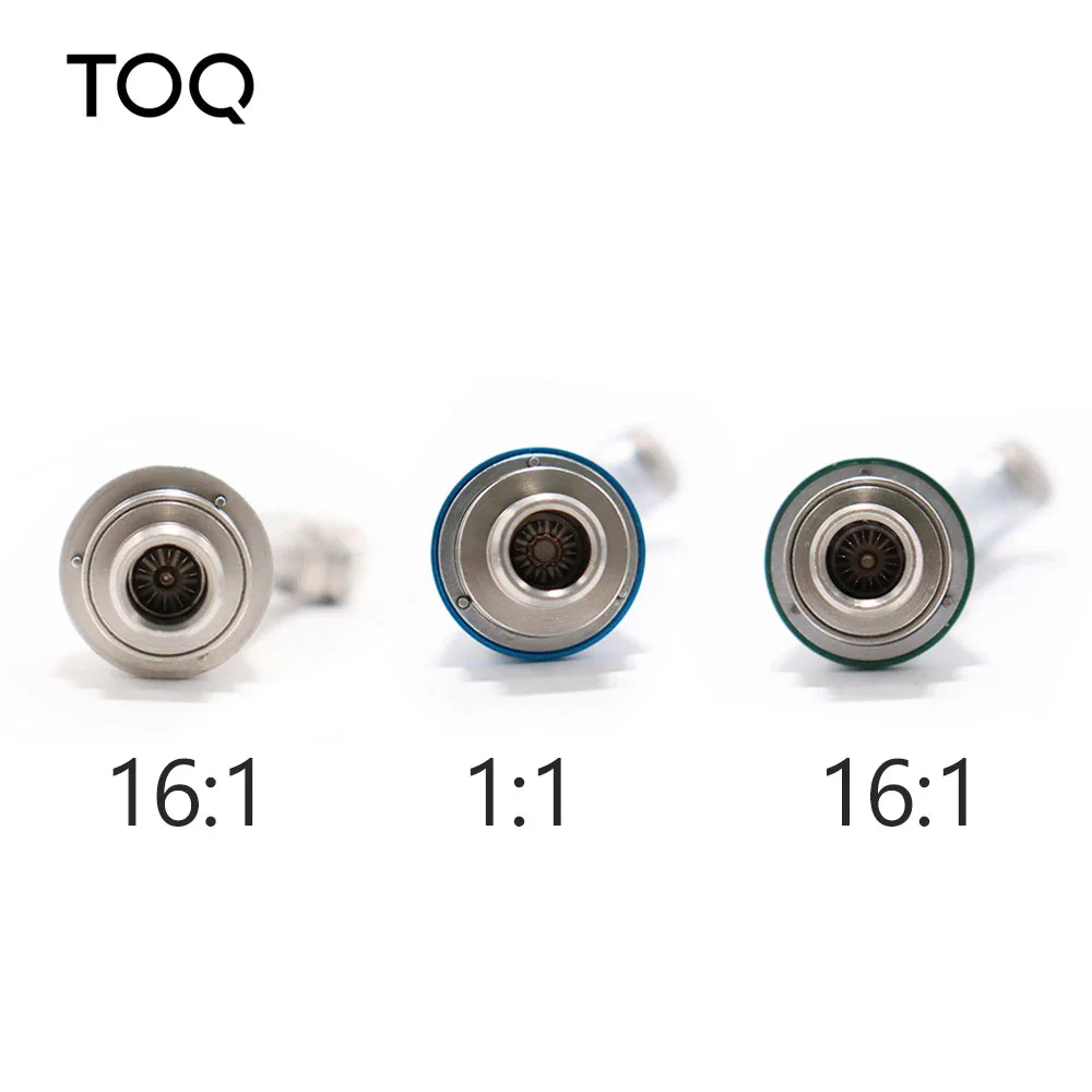 16:1 & 1:1 Contra Angle Dental Handpiece — Reduction Intra Head for Wireless Endo Motor