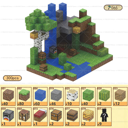 Magnetic Building Blocks – Mine World Magnet Cube STEM Toy for Kids 3+, DIY Montessori Sensory Model for Boys & Girls