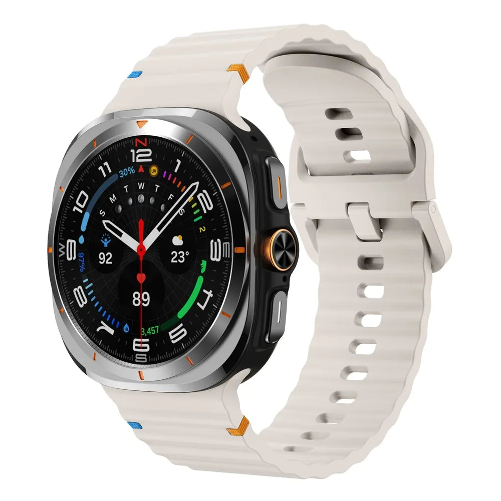 Silicone Sport Band for Samsung Galaxy Watch Ultra 47mm — Original Wrist Strap Accessory Correa