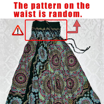Bohemian High Waist Pants for Women – Rayon Hippie Harem Baggy Yoga Wear, Printed Pantalones Mujer, Boho Calca Feminina