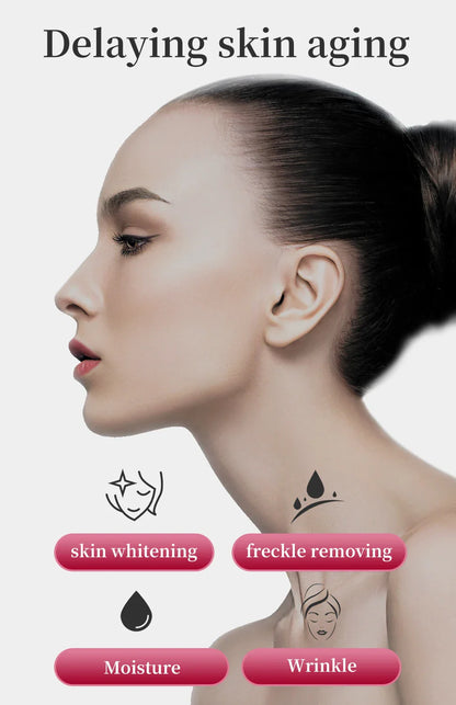 Hyaluronic Acid Oxygen Serum Ampoule — Anti-Aging Skin Spray with Salmon DNA & Copper Peptide GHK-Cu