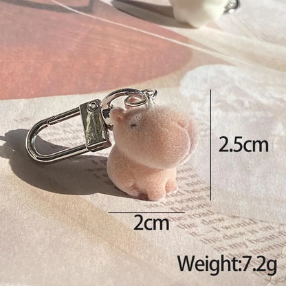 Cartoon Plush Koala Keychain – Cute Fluffy Doll Bag Pendant, DIY Keyring Charm Gift for Women