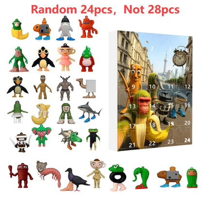 2025 Italian Brainrot Advent Calendar – Tung Tung Sahur Tralalero 24-Day Christmas Countdown Gift