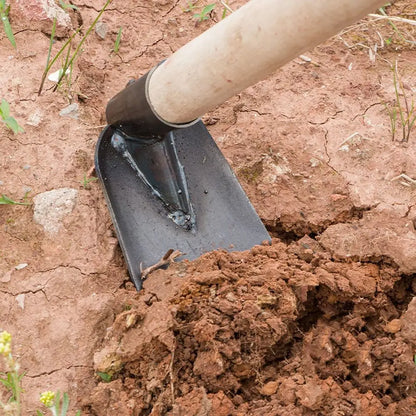 Heavy Duty Garden Hoe Tool – Durable Forged Steel Weeding & Digging Hoe for Soil, Vegetable & Flower Planting Gardening Use