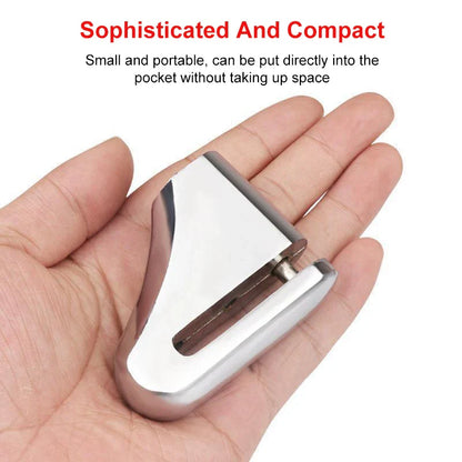 Motorcycle Waterproof Disc Brake Lock — Anti-Theft Wheel Padlock with Keys for Motorcycles, Scooters & Mopeds