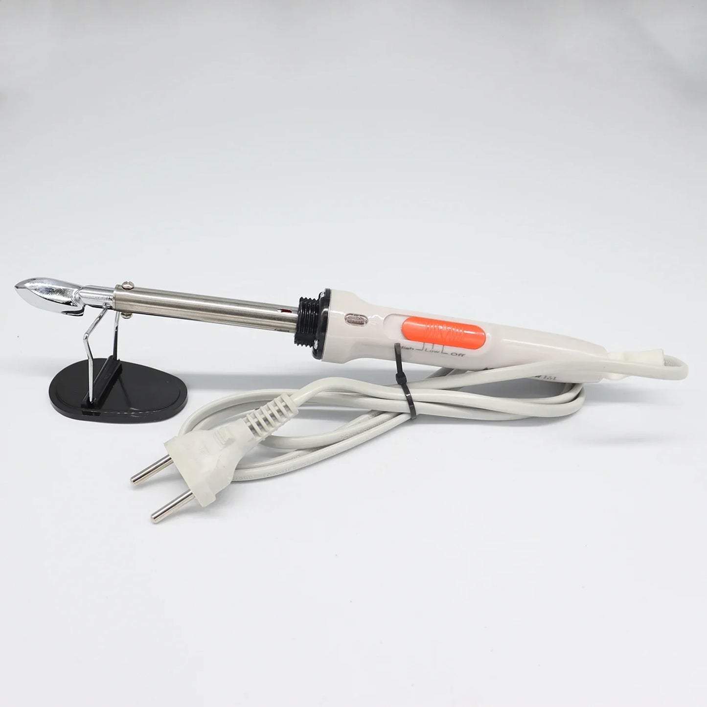 40W Mini Electric Soldering Iron — Adjustable 130/250°C Quick-Heating Tool for Household, Leather, Clothing & Wrinkle Removal