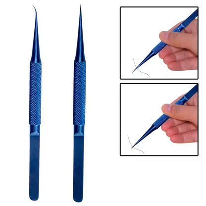 Precision Titanium Alloy Tweezers — Professional Antimagnetic Electronics Repair Forceps