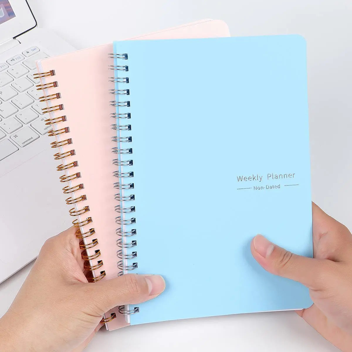 2024 Weekly Planner Agenda - A5 Notebook with Pouch, 52 Weeks Schedules, Stationery for School and Office Supplies