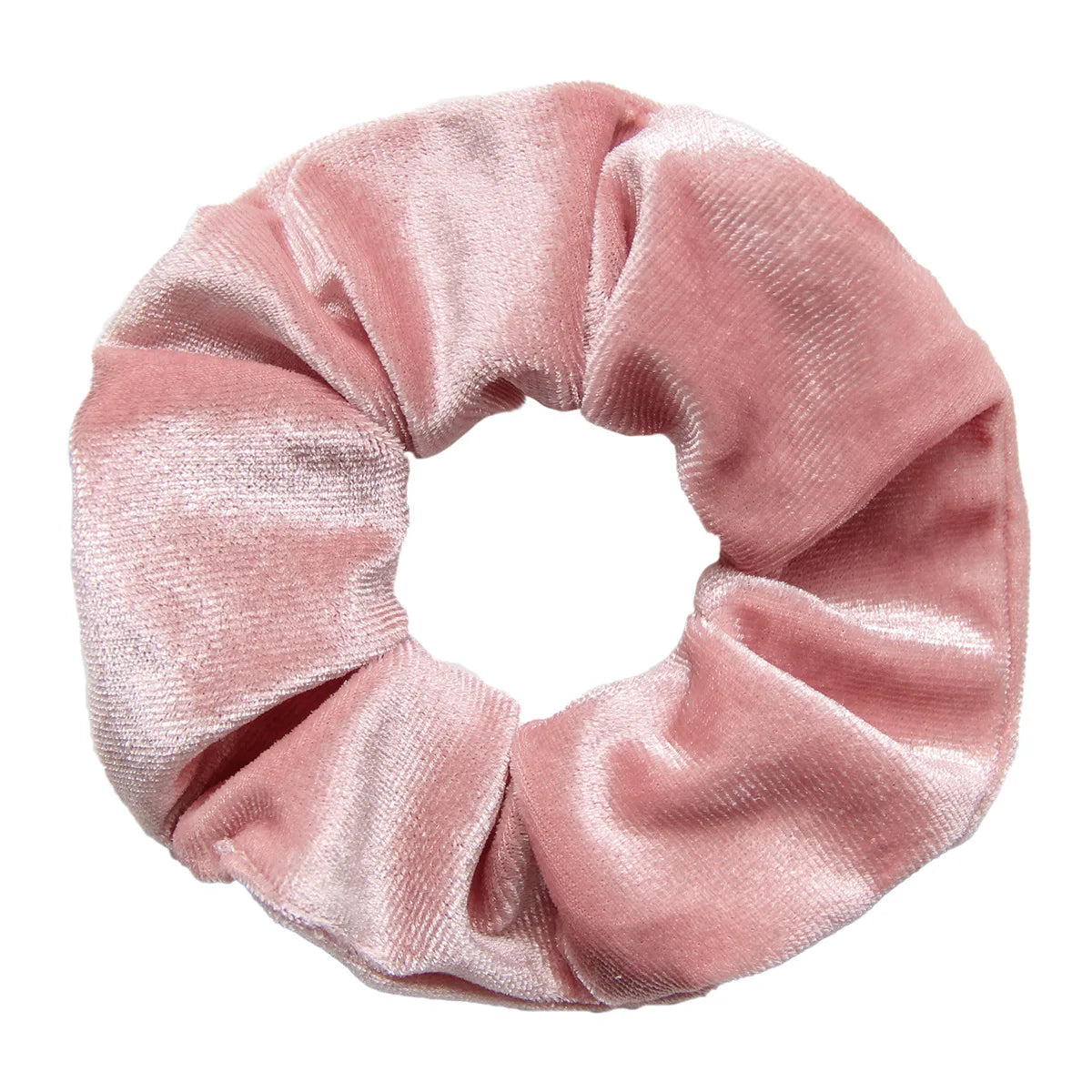 Vintage Velvet Hair Scrunchies for Women & Girls – Solid Color Ponytail Holder Elastic Hair Bands, Soft Fashion Hair Ties Accessories