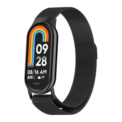 Magnetic Stainless Steel Strap for Xiaomi Mi Band 8 9 – Loop Bracelet Belt Accessory