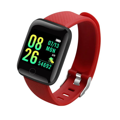 Smartwatch for Men & Women – Fitness Monitor, Message Alerts, Compatible with Xiaomi & Huawei, Perfect Birthday Gift