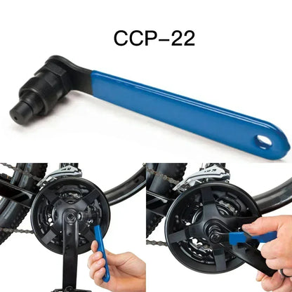 Bicycle Disc Brake Pad Alignment Tool – Chain Tool, Pedal Wrench & Crank Puller Combo