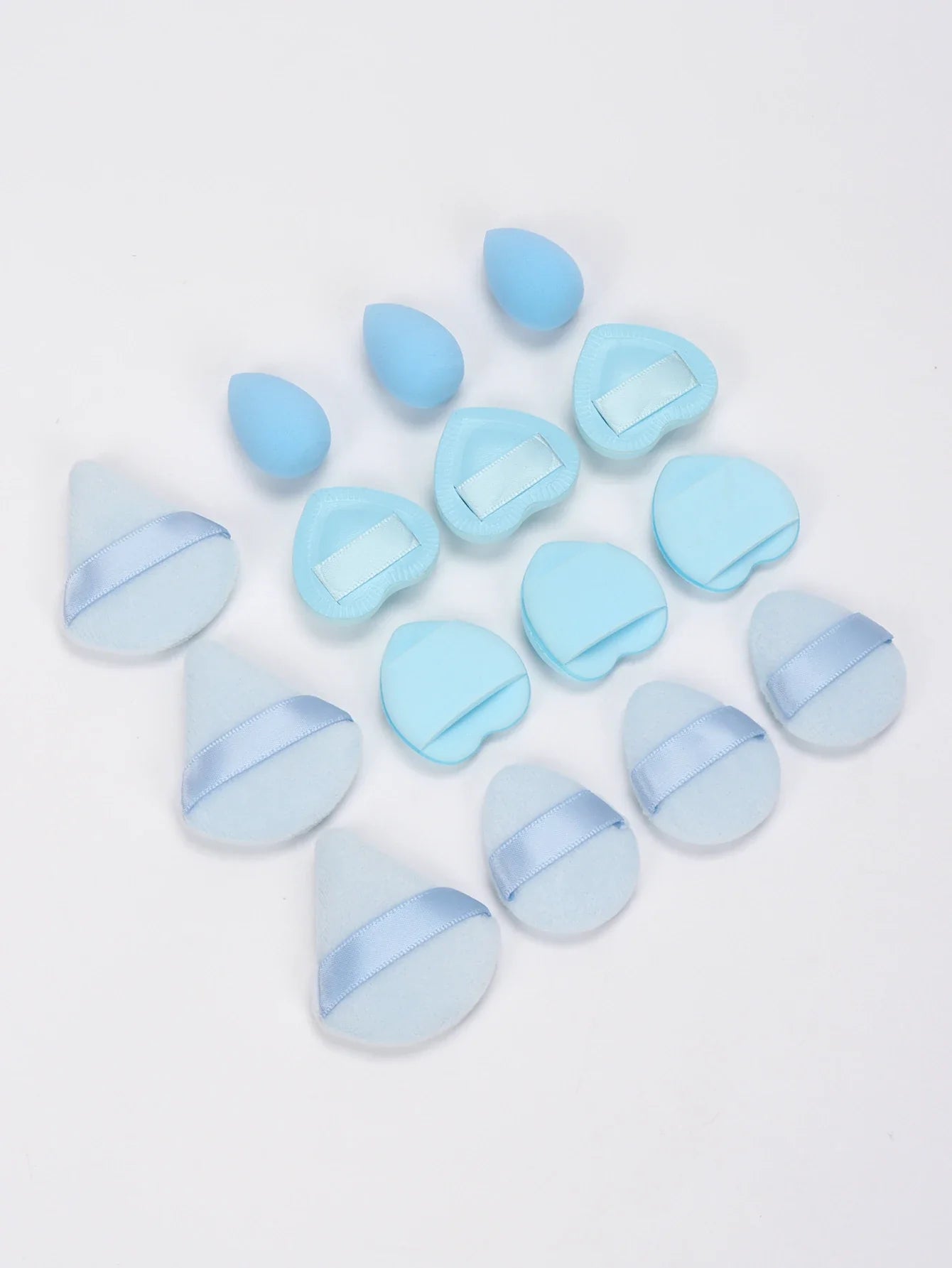 15/30/60 Mini Makeup Sponges – Beauty Powder Puff for Concealer, Liquid Foundation & Face Cosmetics