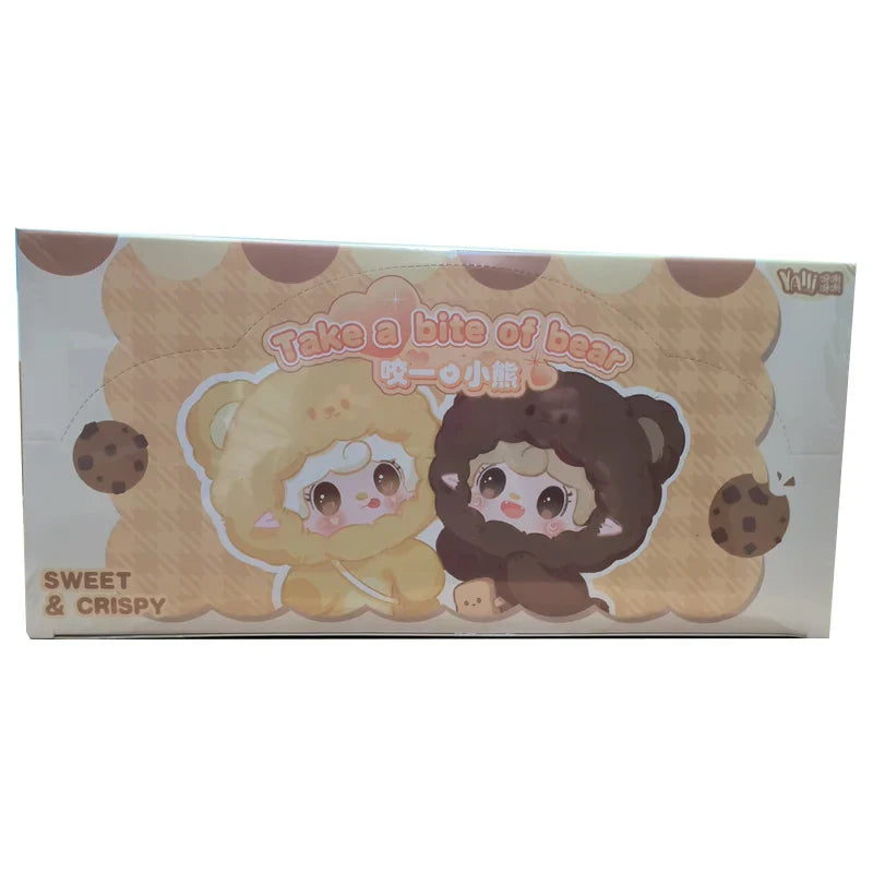 Yooki 4th Gen Blind Box – Take A Bit Small Bear Plush Toy Keychain Backpack Pendant Mystery Gift