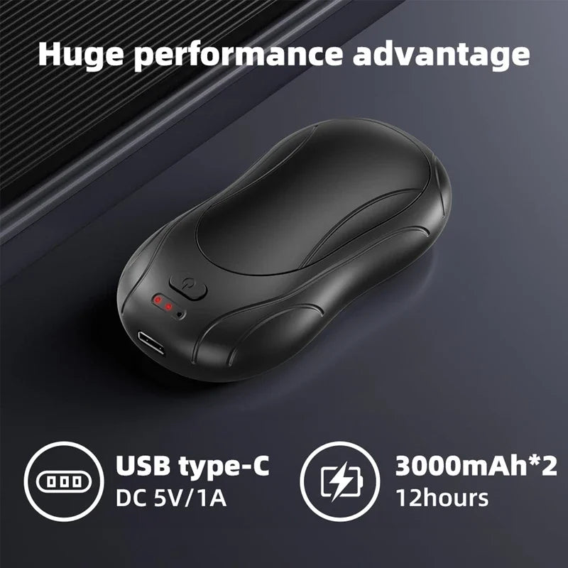 Xiaomi Magnetic Electric Hand Warmer – Portable Durable Heater with 3-Level Temperature Control